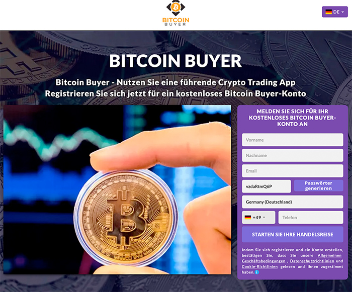 bitcoin buyer method anmelden